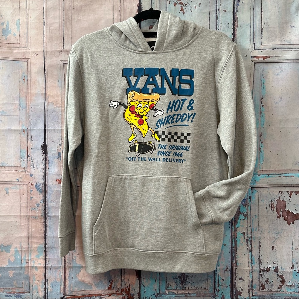 COPY - Vans "Hot &  Shreddy" Grey Pullover Hoodie